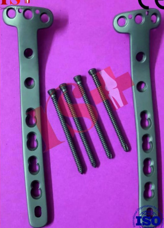 Black Locking Plate Medial Proximal Tibia 3.5mm