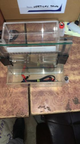 Transparent 220V Semi Automatic Electric Vertical Electrophoresis Apparatus