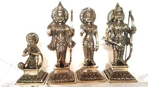 Brass RAM Darbar Statue, Packaging Type : Carton Box