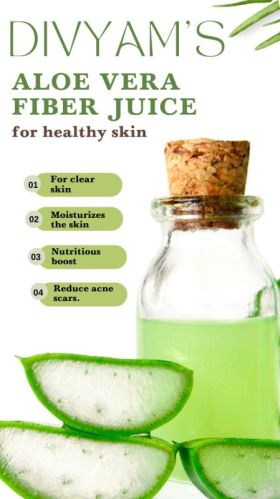 Liquid Herbal Aloe Vera Fiber Juice, For Drinking, Packaging Type : Plastic Bottle