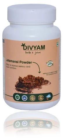 Divyam Herbal Jatamansi Powder, For Medicine Use, Packaging Type : Bottle