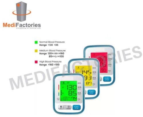 MediFactories Plastic DIGITAL BP 3 COLOUR DISPLAY