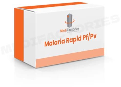 Malaria Rapid Pf Pv Test Kits, For Clinical, Hospital, Size : 50