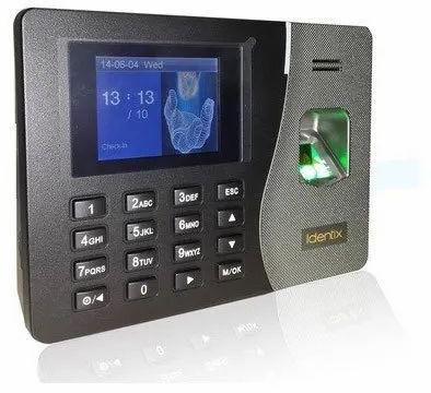 Plastic Identix Biometric Attendance System, Display Type : Digital
