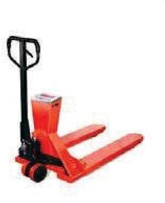 Mannual Mild Steel Pallet Truck With Scale, For Industrial