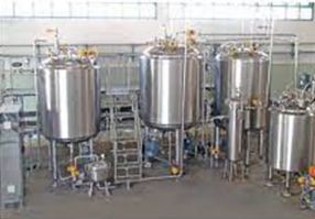 Grey 220V Automatic Electric 100-500kg Syrup Clean-in-Place System