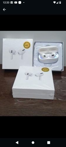 White ANC Airpods Copy, For Tws, Packaging Type : Plastic