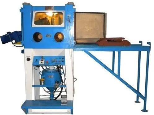 240V Semi Automatic 2 HP Shot Blasting Machine, For Industrial, Capacity : 20-25 Ton/day