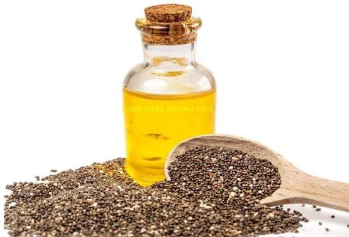 Yellow Liquid Chia Seed Oil, Packaging Type : Bottle