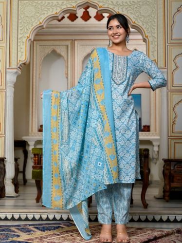 Designer Cotton Kurti, Size : L, M, XL, XXL