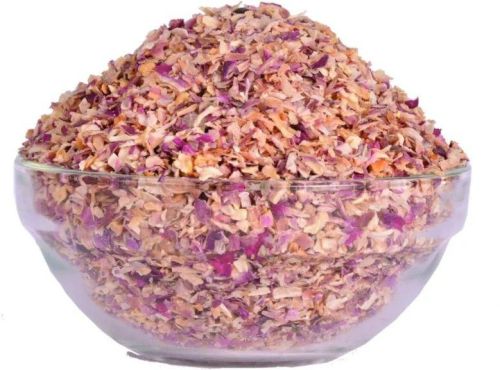 Light Pink Organic Dehydrated Red Onion, For Cooking, Packaging Type : Gunny Bag