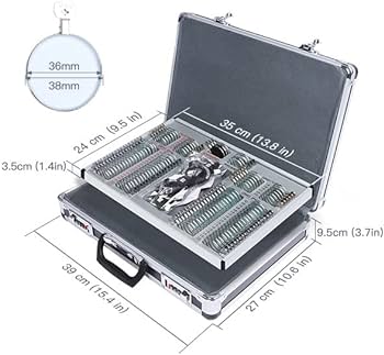 EASILENS Polished Metal IMPORTED TRIAL CASE, Shape : Round