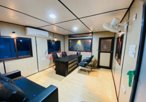 Mid Steel portable office cabin 30x10'x8.5, Purity : 100%