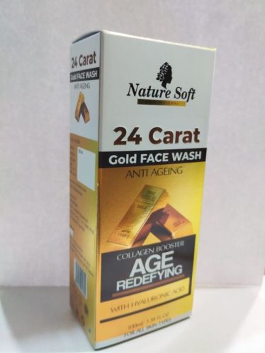 24 Carat Gold Face Wash, Packaging Type : Plastic Tube