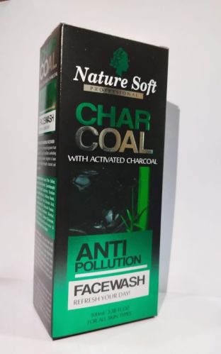 Activated Charcoal Face Wash, Packaging Type : Plastic Bottle