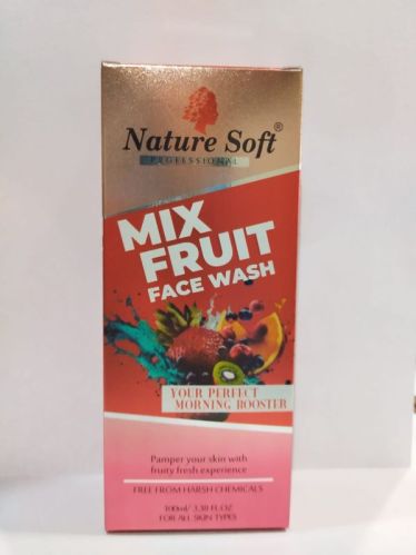 Nature Soft Mix Fruit Face Wash, Packaging Size : 100 Ml