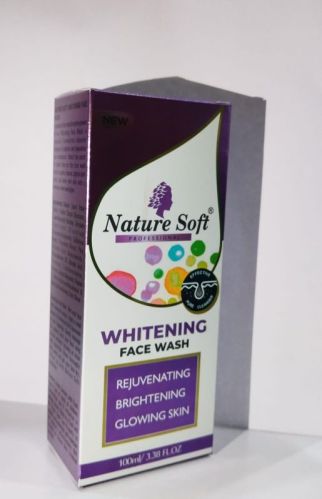 Nature Soft Gel Whitening Face Wash, Packaging Type : Plastic Tube