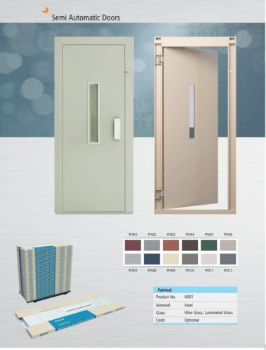 Polished Steel Manual Swing Door Elevator for Home, Hotel, Office, Restaurant