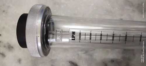 Electric Plastic Rota Meter, Shape : round