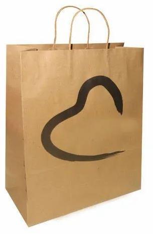 Printed Paper Shopping Bag with handles