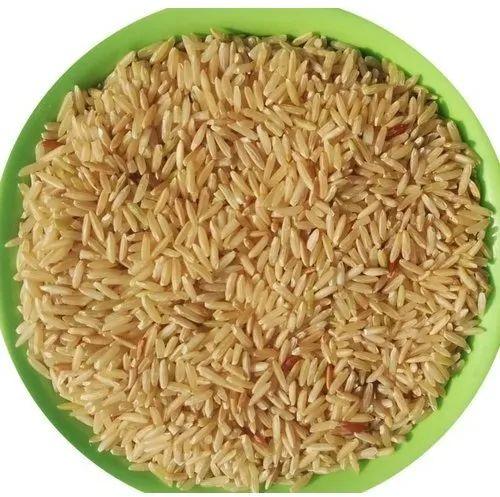 Unpolished Soft Common Brown Non Basmati Rice, For Cooking, Shelf Life : 6 Months