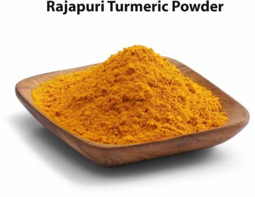 Yellow Raw Rajapuri Turmeric Powder, For Cooking, Packaging Type : Paper Box