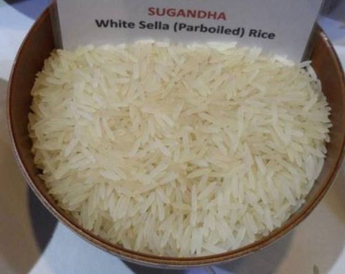 Common Sugandha White Sella Basmati Rice Steamed
