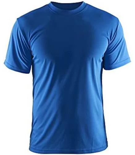 Men Plain Cotton Round Neck T Shirt