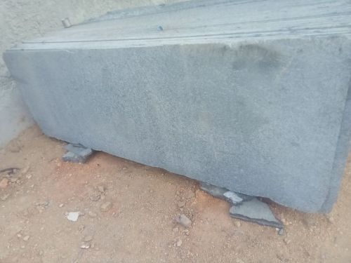 Rough-Rubbing White Granite Slab, For Flooring