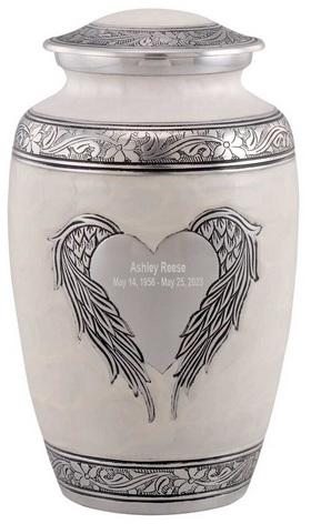 Polished Aluminium Creamation Urns, For Human Ashes, Size : 10 