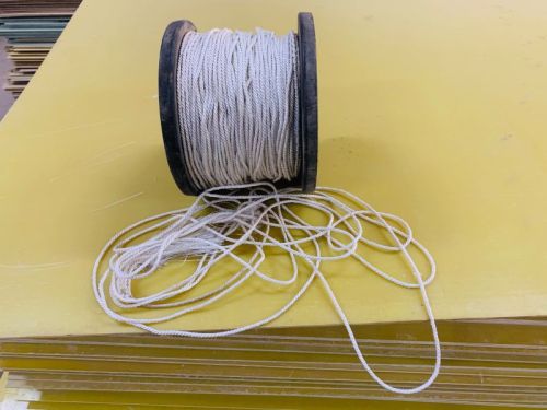 Plain Fiberglass Cords, Color : Off White