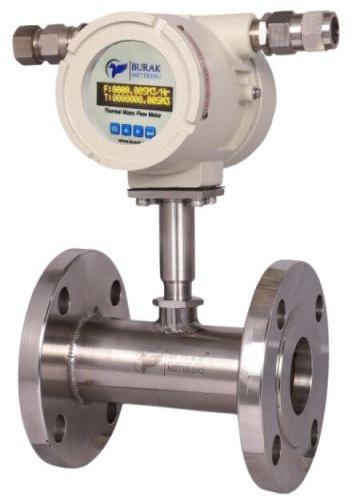 Burak Metering Stainless Steel Gas Flow Meter, For Industrial, Packaging Type : Wooden Box