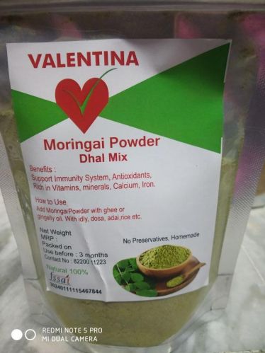 Valentina Moringa Dhal Mix, Color : Green, Weight : 100gms