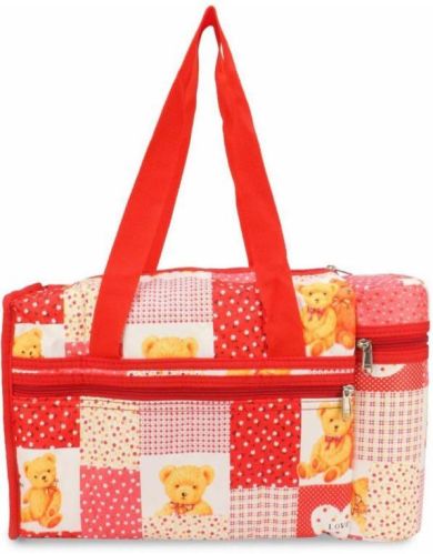 Multicolor Printed Cotton Baby Diaper Bag, Bag Size : Multisize