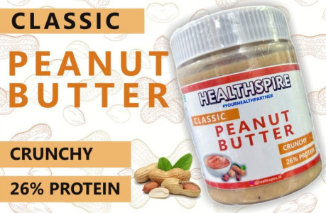 Classic Crunchy Peanut Butter, For Bakery Products, Eating, Ice Cream, Packaging Size : 1kg, 250gm