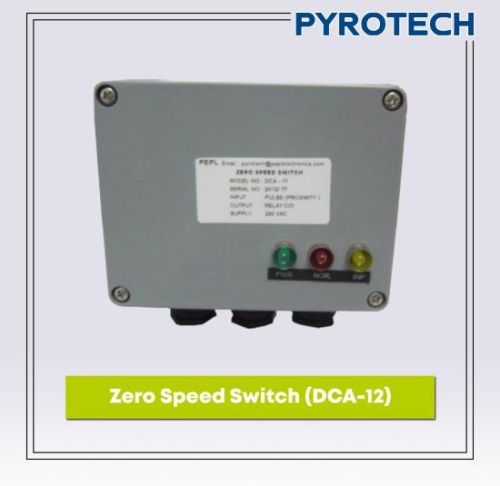 Grey DCA-12 Zero Speed Switch, Shape : Rectengular