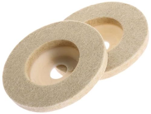 White Plain Wool Felt Buffing Wheels, For Automotive Industry, Feature : High Quality