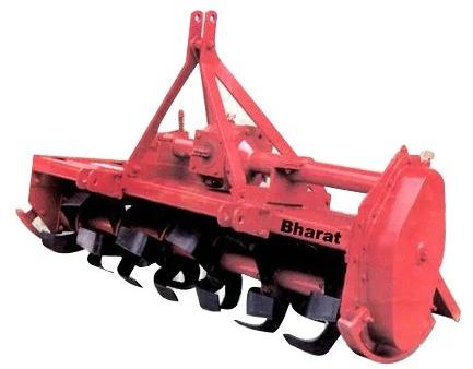 Manual Multi Speed Rotavator, For Agriculture Use, Color : Red