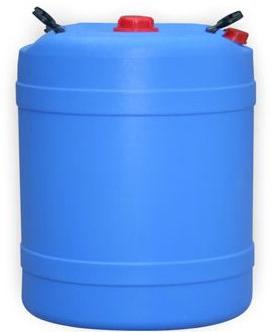 Blue 100L HDPE Narrow Mouth Drum, For Industrial, Shape : Round