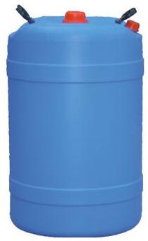 Round 50L HDPE Narrow Mouth Drum, For Industrial, Color : Blue