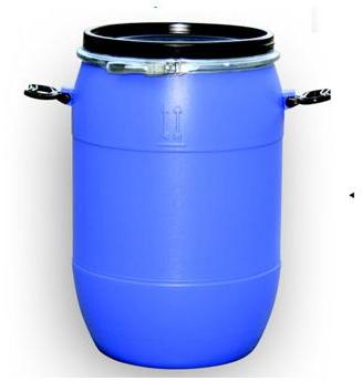 50L HDPE Open Mouth Drum, For Industrial, Shape : Round