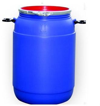 Blue Round EOM-6501 65L HDPE Open Mouth Drum, For Industrial