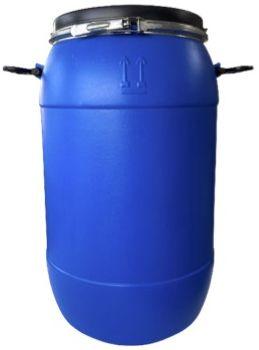 Blue Round EOM-7502 75L HDPE Open Mouth Drum, For Industrial