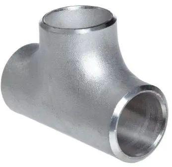 Silver Alloy Steel Reducing Tee, For Pipe Fittings, Feature : Optimum Quality, Durable