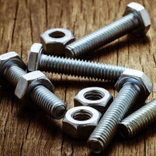 Silver Polished Hastelloy Fasteners