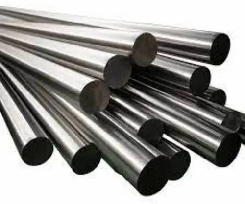 Silver Nickel Alloy Bright Bar, For Industrial, Shape : Round