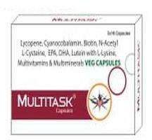 Multitask Veg Capsules, For Health Care Medicine, Feature : Anti-aging, Effective, Energy Booster