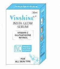 Vinshine Insta Glow Serum, Packaging Type : Plastic Bottle