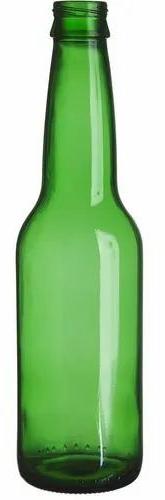 Green Glass Cleaned Beer Bottles