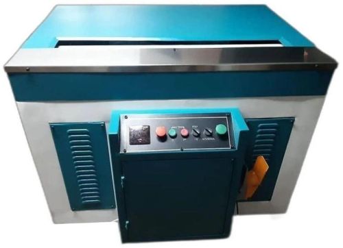 Manual Notebook Making Machine Full Setup, Color : Blue